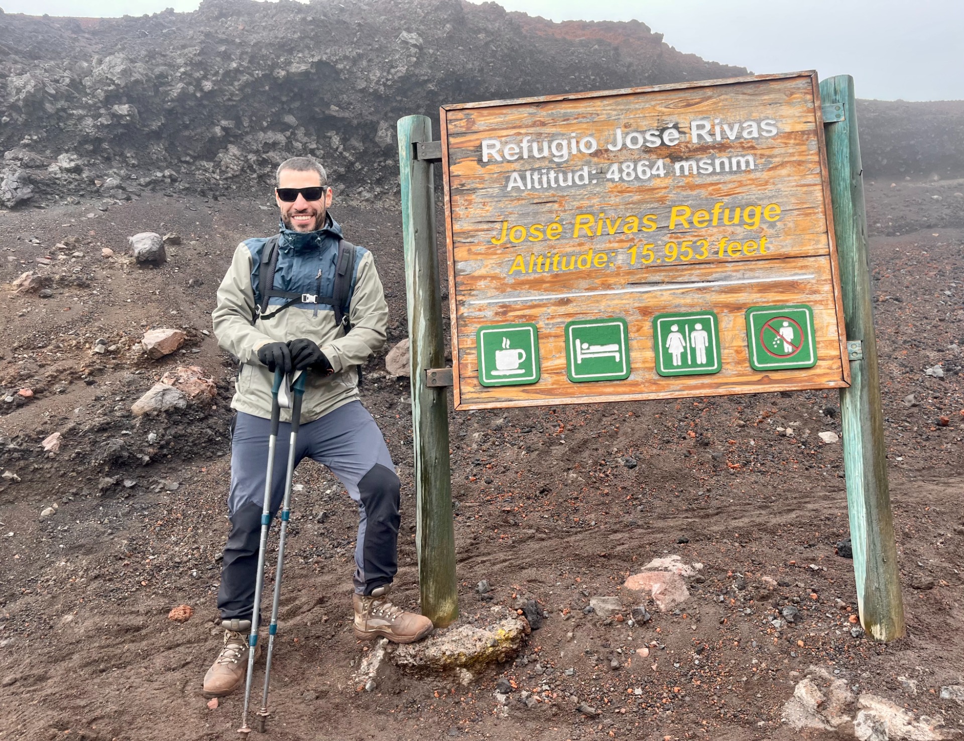 Cotopaxi Volcano, José Rivas Refuge, Ecuador — 4,864 m.